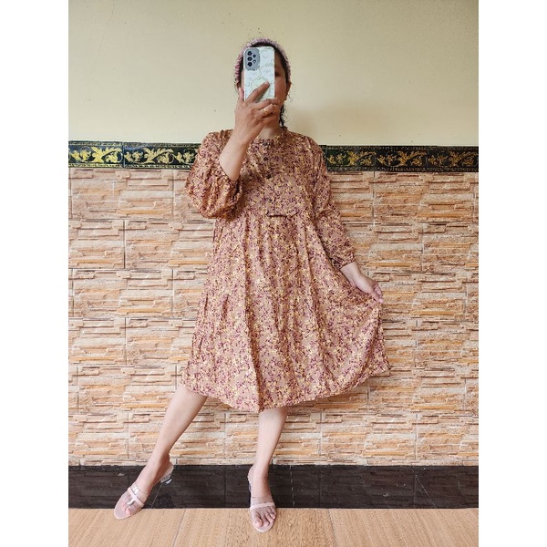 DRESS TUNIK LENGAN PANJANG