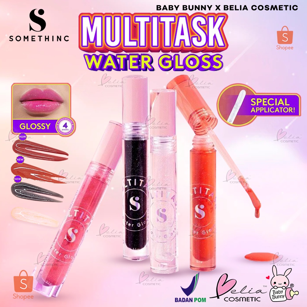 ❤ BELIA ❤ SOMETHINC Multitask Water Gloss - Lip Gloss SOMETHINC Multitask Water Gloss - Lip Gloss | Pewarna Bibir | BPOM