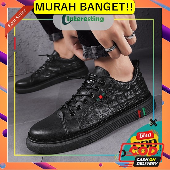 Sepatu Sneakers Pria Casual Terlaris Kets Original Santai Cowok Import Sepatu Pria Sneakers Import -