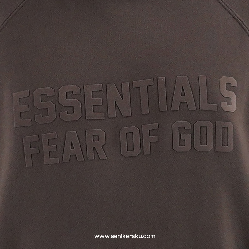 Essentials FOG Off Black Hoodie FW22