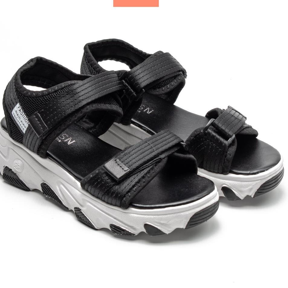 [PRODUK 09EL8] JustLook Carla Strap Sandals Wanita Shoes Import 0I9