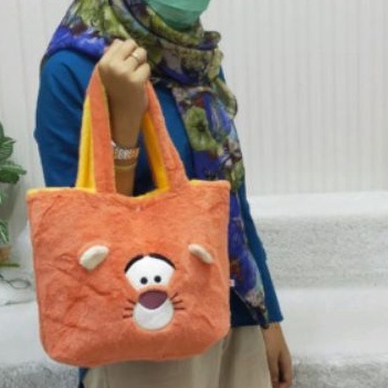 Tas Tenteng Cinamoroll Wanita Tote Bag Kuromi Melody /Tas Sandang