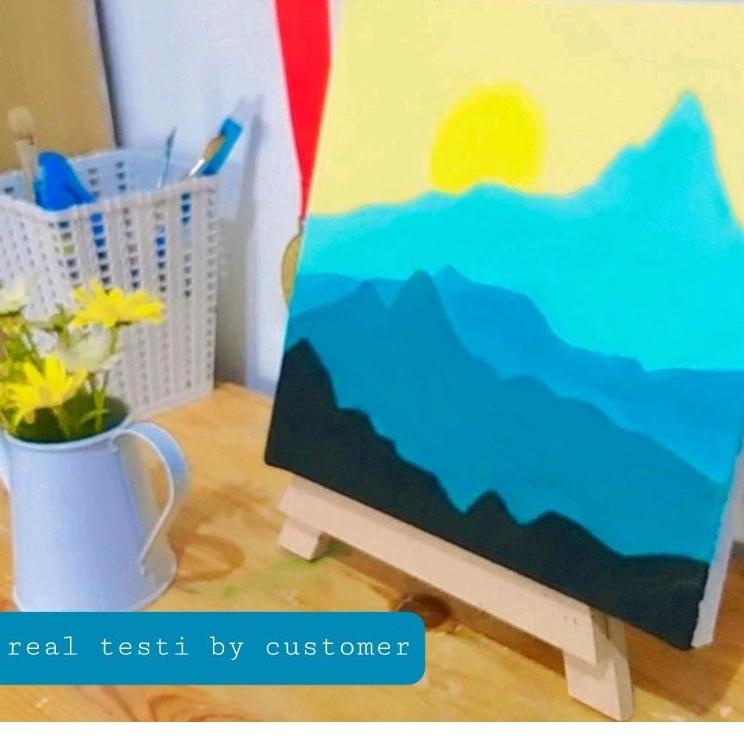 

™►► PAINT BY NUMBER MELUKIS KANVAS