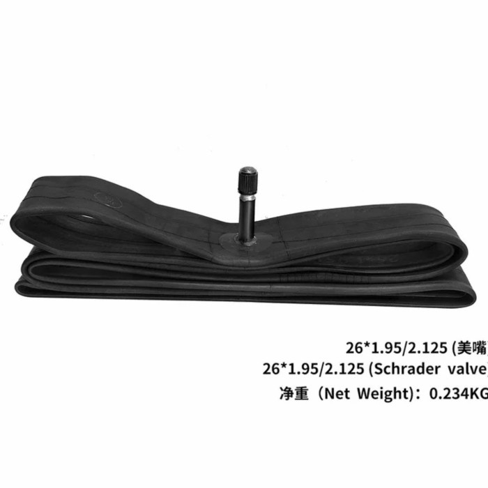 Baru Ban Dalam Sepeda 26 x 1.95 - 2.125 Ban Dalam Pentil Besar Sepeda MTB Murah