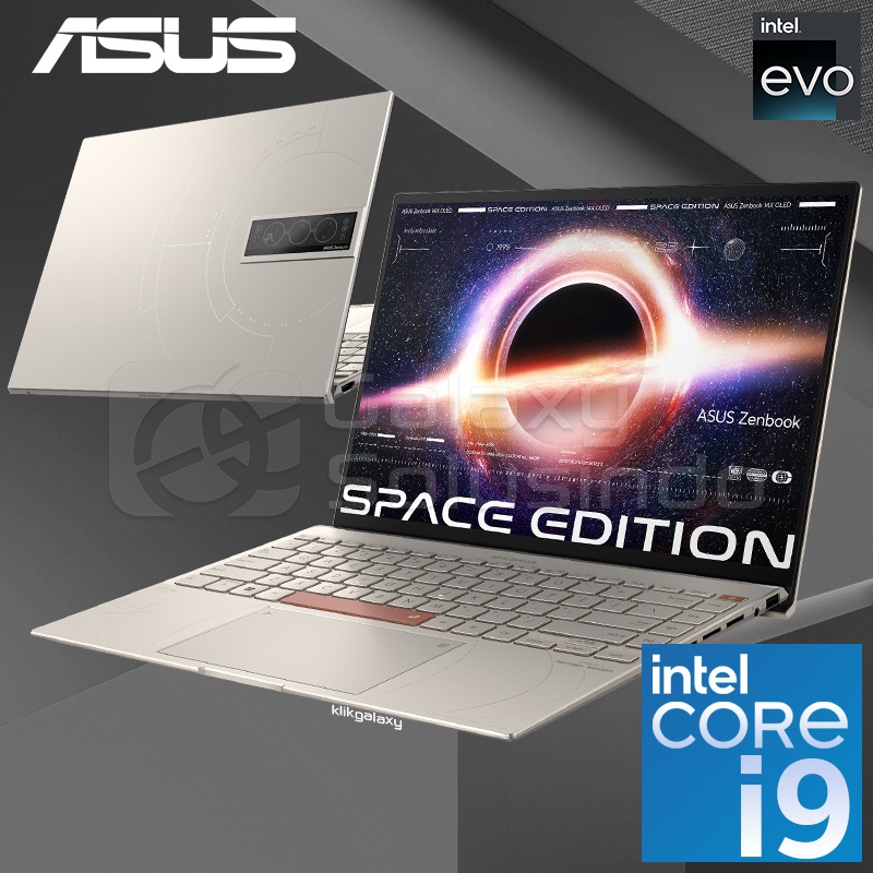 Asus Zenbook 14X OLED UX5401ZAS-OLEDP911 Core I9 12900H 1TB SSD 32GB RAM Intel Iris XE Space Edition Notebook