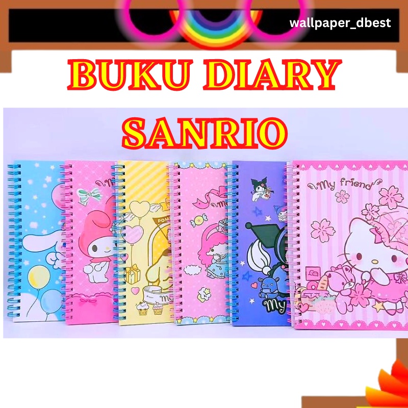 

BINDER BOOK SANRIO BUKU RING KUROMI DIARY BINDER BOOK BUKU POM HARIAN LUCU BUKU DIARY LUCU KOREAN DIARY BOOK CINAMON RING BOOK SANRIO DIARY RING BOOK BUKU DIARI STIKER BUKU CATATAN HARIAN KUROMY BOOKS BOKS ANAK PEREMPUAN @wallpaper_dbest