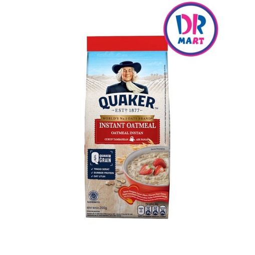 

Quaker Instant Oatmeal Merah 200 Gr