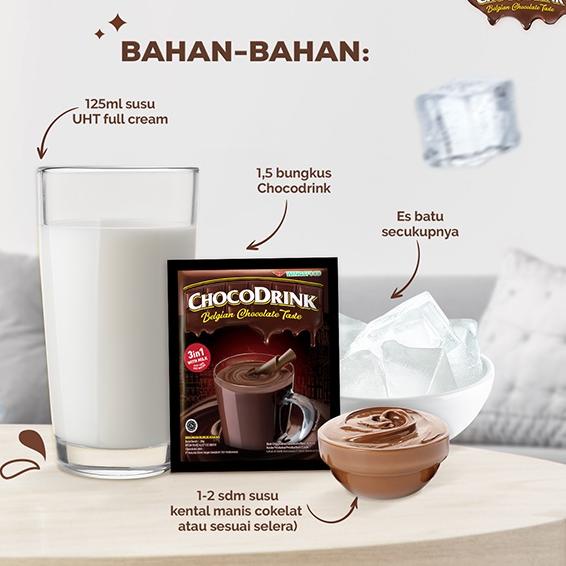 

[PRODUK RCP8A] Chocodrink Powder Drink Choco 28 Gr x 10 9RS