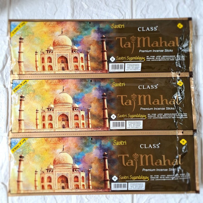 Hio Dupa Aromaterapi Class Taj Mahal Isi 35 Stik Hitam