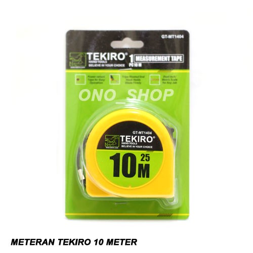 Meteran Tekiro 10 Meter onosh00 dijamin