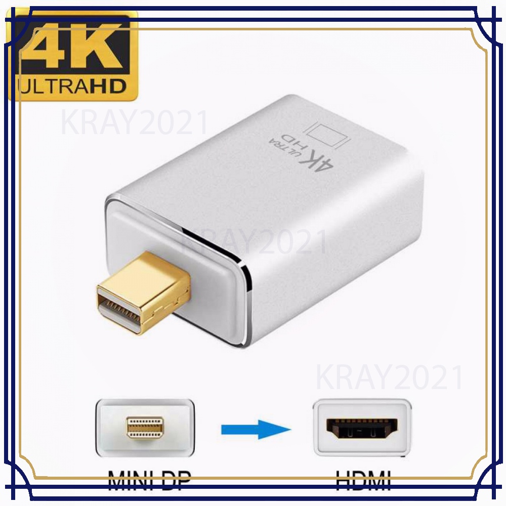 Adapter Converter Mini Display Port to HDMI 4K -CV779