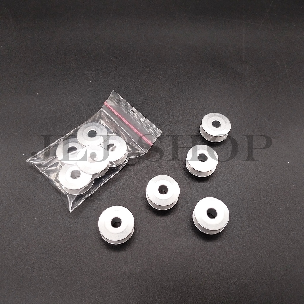 Spool alumunium / bobbin aluminium untuk mesin jahit industri no.272152 B  (harga per 5 pcs)