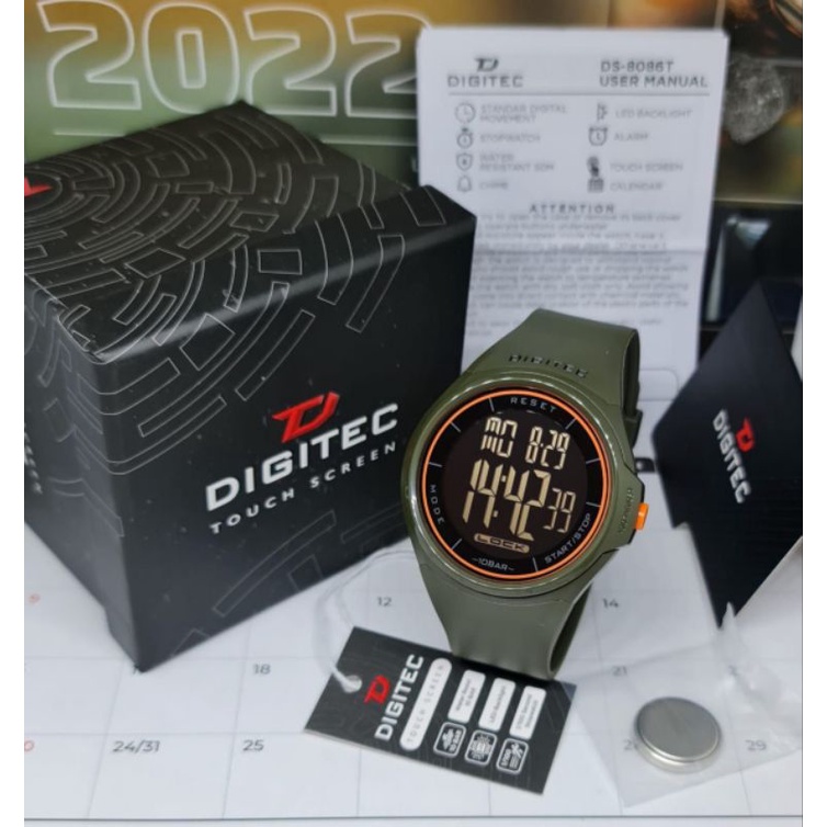 jam tangan digitec touchscreen DS8086 original