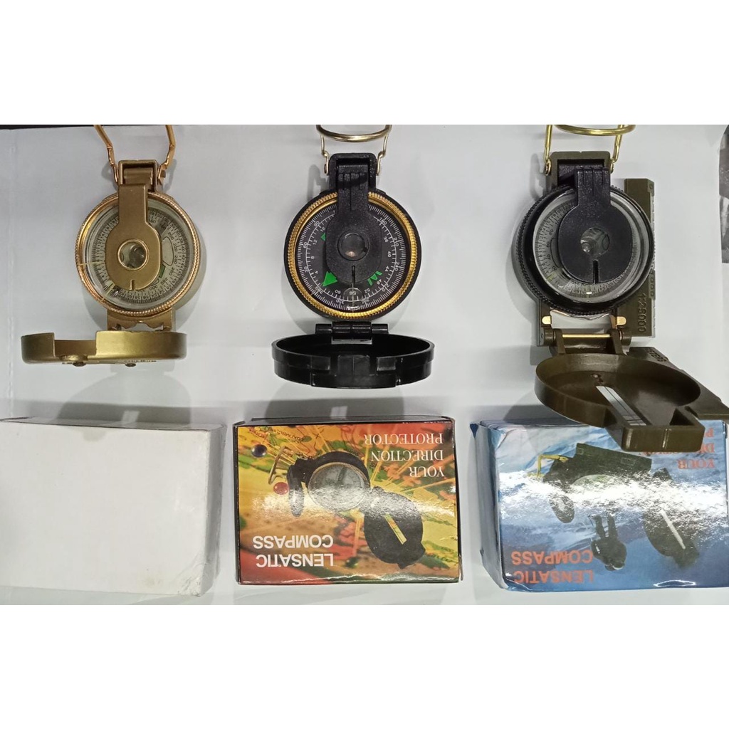 Unik Kompas bidik ARMY / BESI / PELASTIK / METAL CASE LENSATIK COMPASS  Share:  0 [BISA COD] Dhaulagiri Kompas Metal Kompas Bidik Metal / Perlengkapan Aksesoris Olahraga Murah / Alat Outdoor TERBATAS