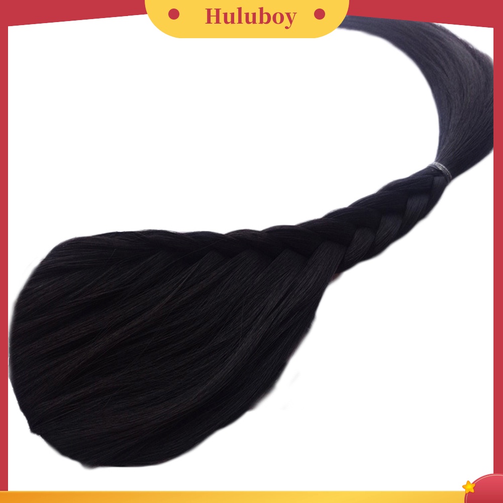 Wig Rambut Extension Handmade Model Kepang Fish Bone Untuk Pengantin