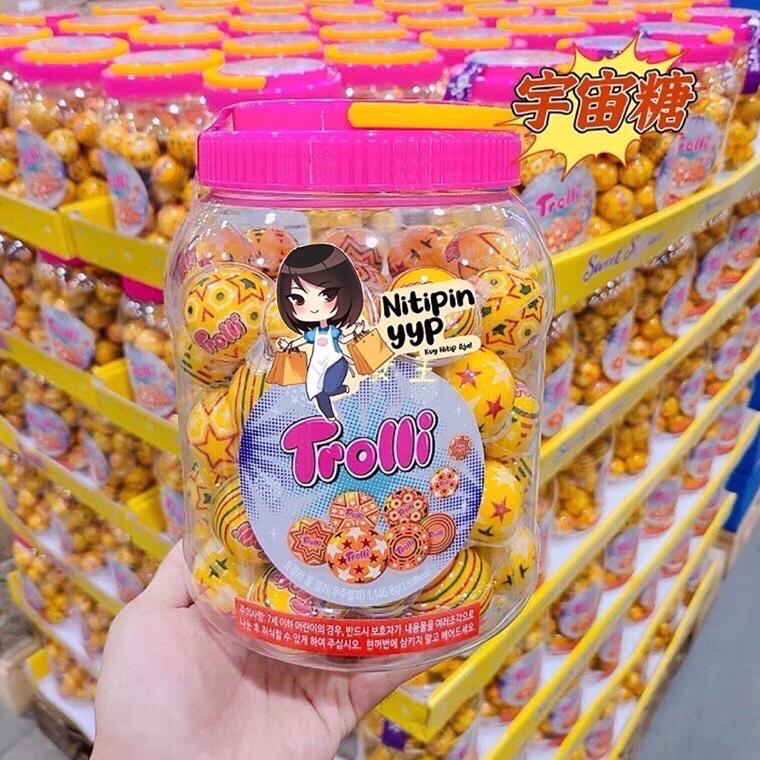 

<E-7&2❤> [ASLI KOREA] Korean Trolli Planet Soccer Chewy Gummy - Permen Trolly Jelly Gummi Viral - SCF Sportball Watermelon Pokemon Duck Yoghurt Peach Jelly Gummy (18,8gr) langsung kirim