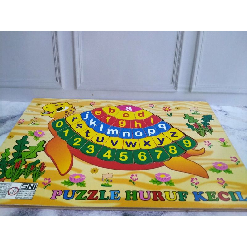 puzzle huruf kecil