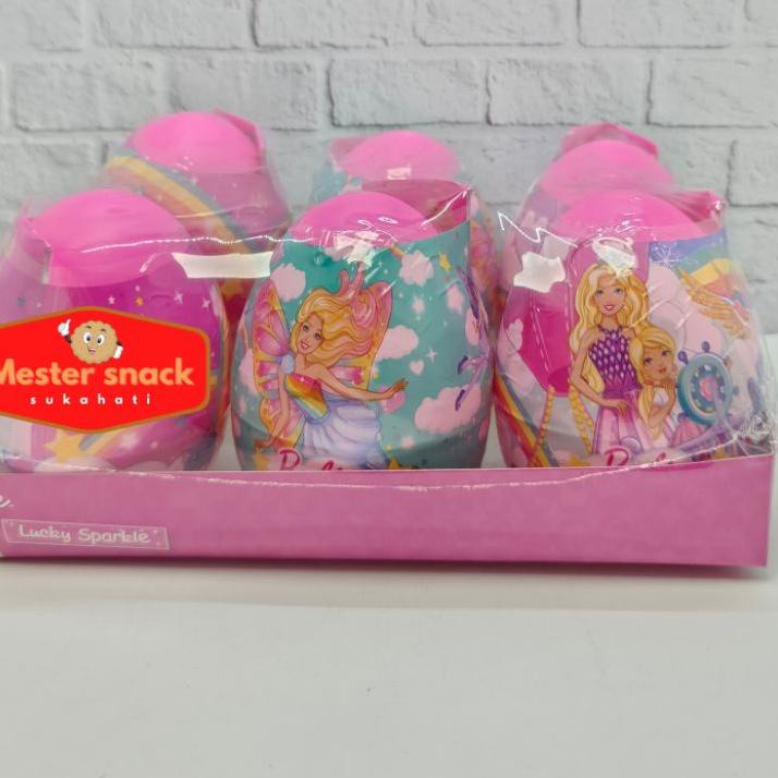 

Ready Stock Barbie Lucky Egg Sparkle (1 pack isi 6 pcs)