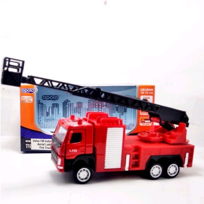 Apolo msz diecast Volvo FM Aerial Ladder Fire Truck