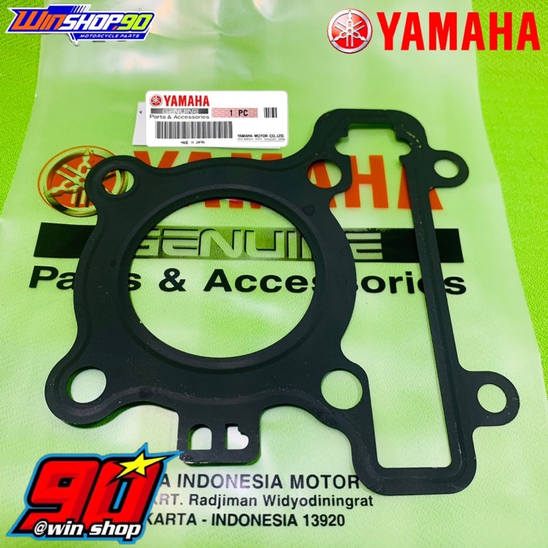 paking gasket blok kop head cylinder yamaha mio mio soul mio sporty mio smile fino nouvo okode part 5lw original