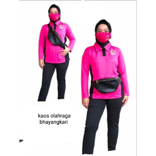 Kaos Olahraga Bhayangkari Nusantara Terbaru