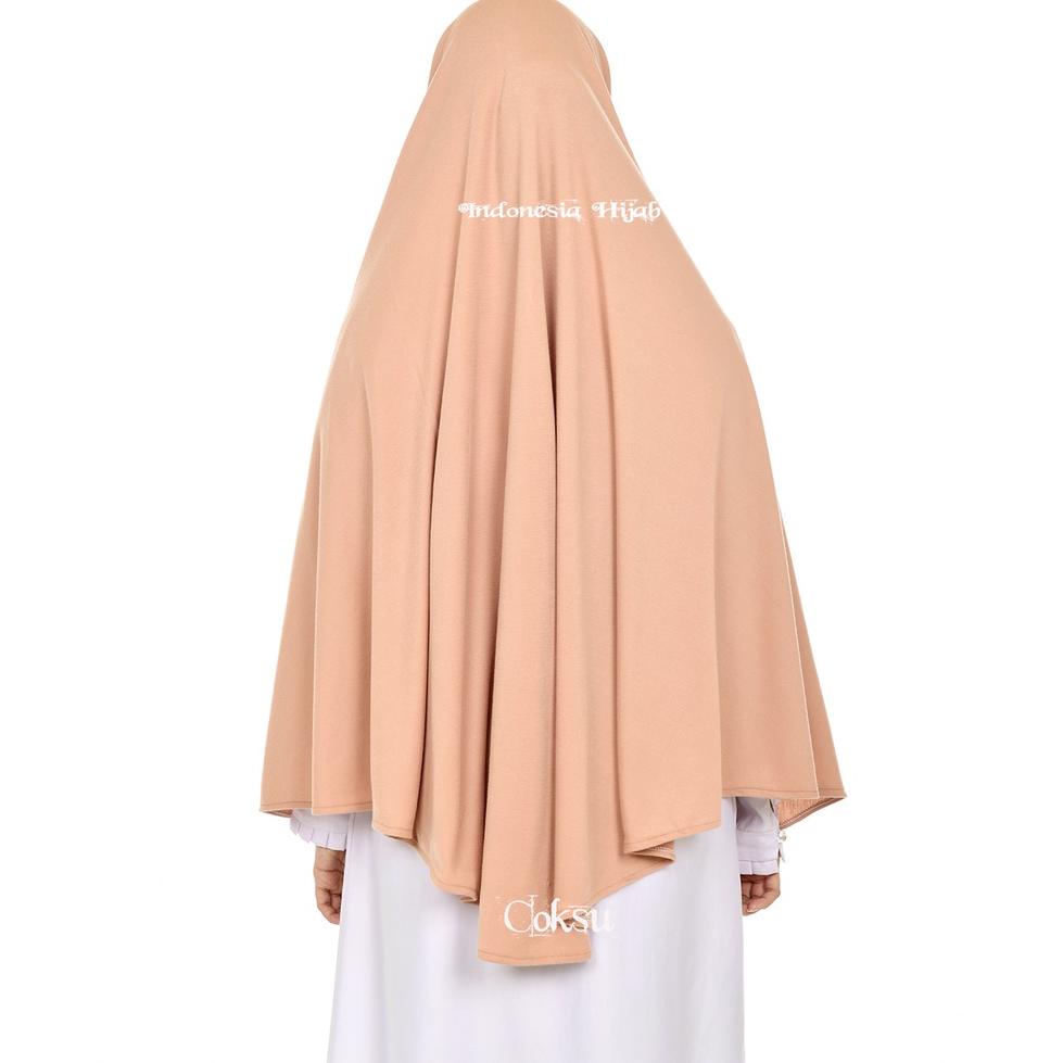 [TWN.22De22ᴸ] Jilbab Instan Hijab Pet Super Jumbo Bahan Kaos Jahit Tepi