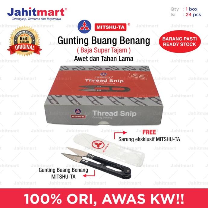 

[BISA COD] Gunting Benang - MITSHU-TA Box