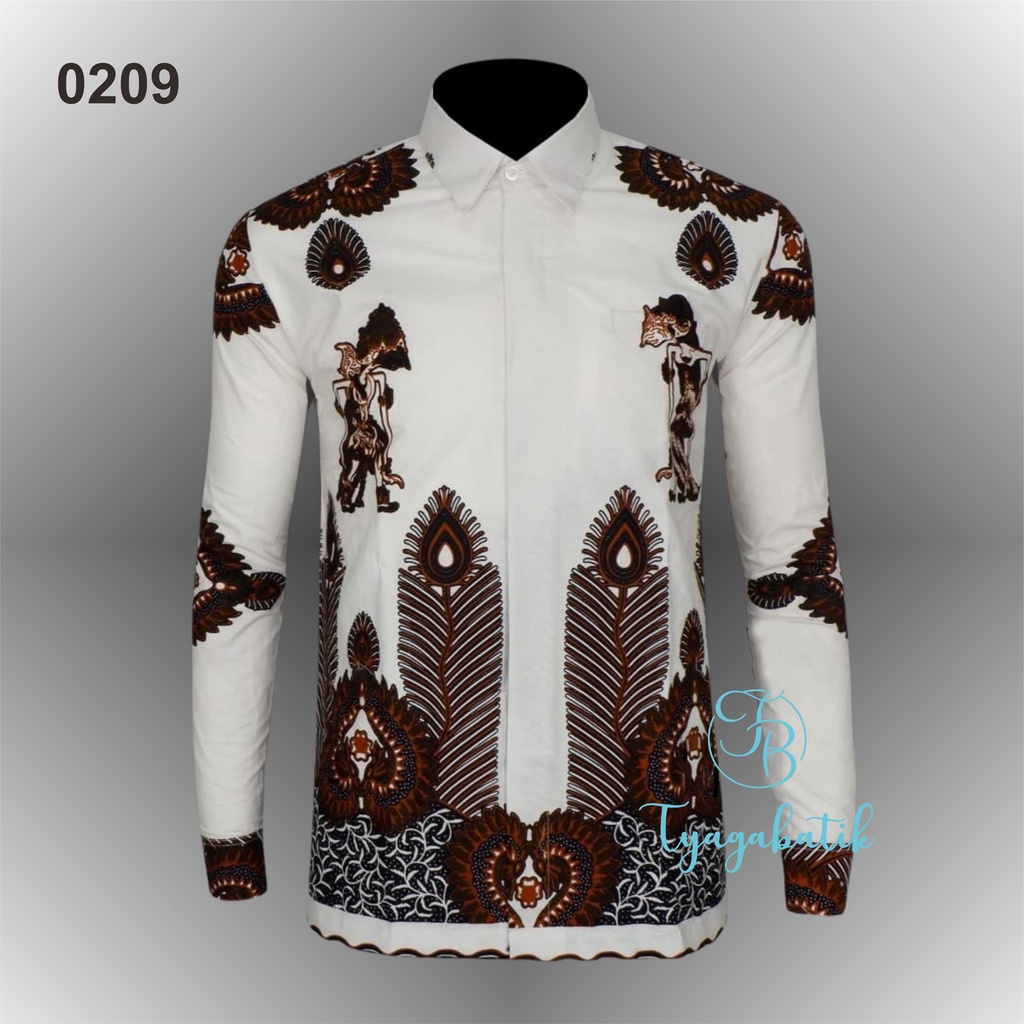 Kemeja Batik Slimfit Lapis Furing Premium 0209 Tyaga Batik