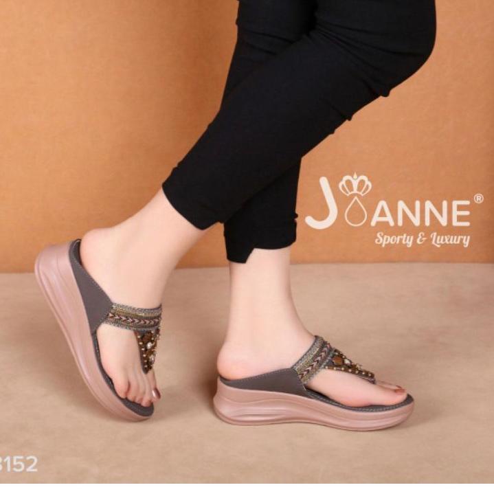 Murah Banget [JOANNE] Wedges Sandals Wanita JN3152