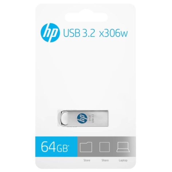 X306W HP - Flashdisk Original 3.2 Promo 64Gb Diskon USB