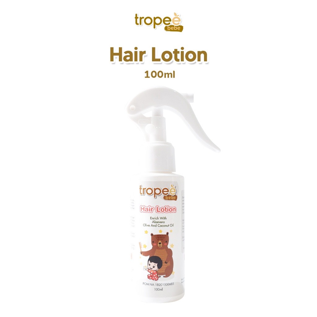TROPEE BEBE Lotion Rambut (Hair Lotion Original &amp; Winter Sky) 100ml / Lotion Rambut Baby