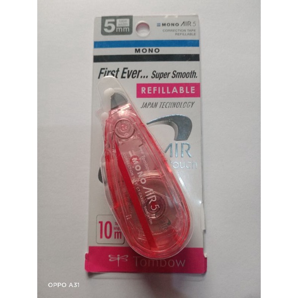 

TOMBOW MONO AIR REFILLABLE CORRECTION TAPE 5 x mm x 10 mm