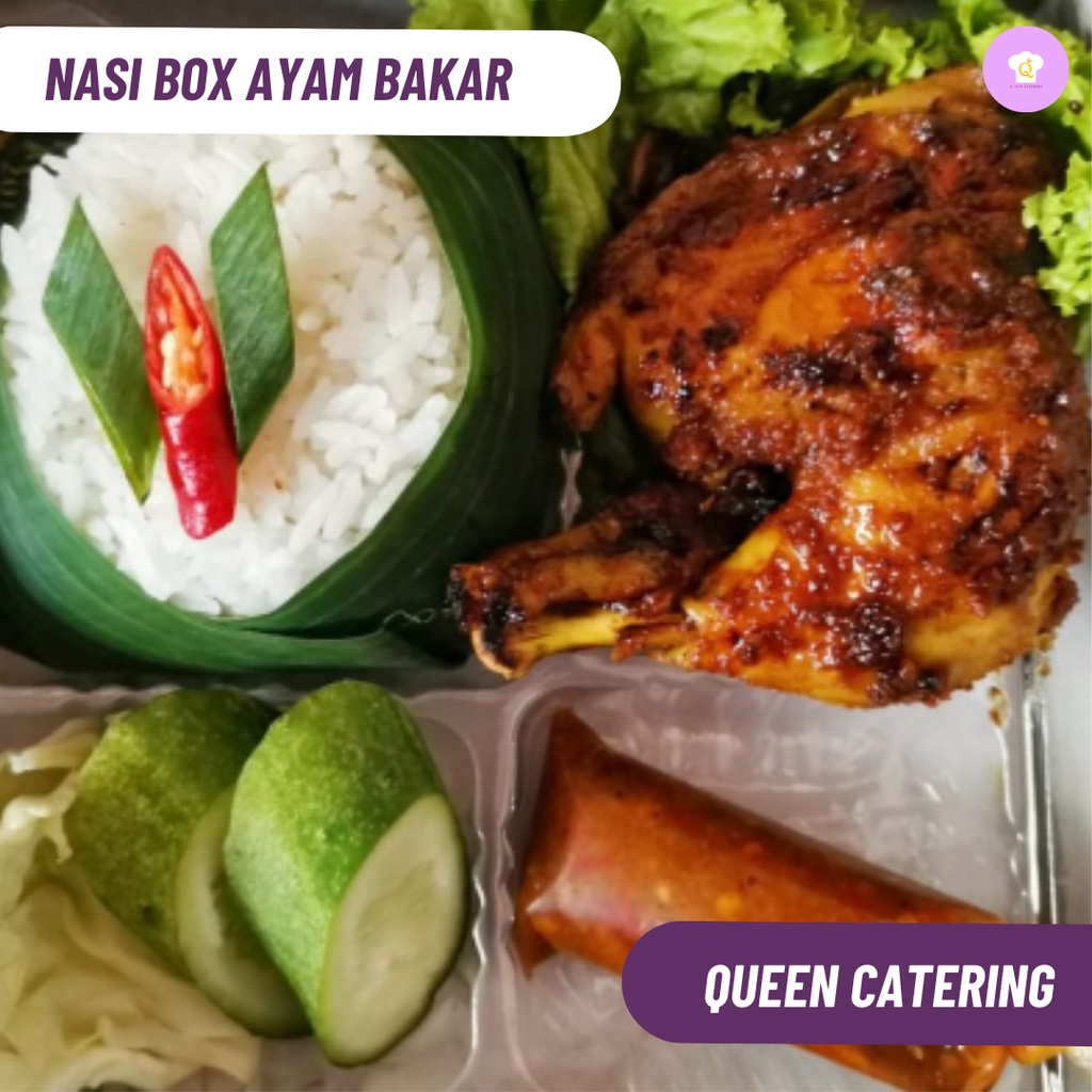 

Paket Nasi Box Nasi Kotak Menu Ayam Bakar Bisa Request, Prasmanan