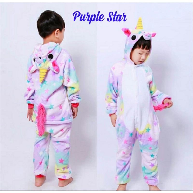 PRELOVED onesie unicorn star