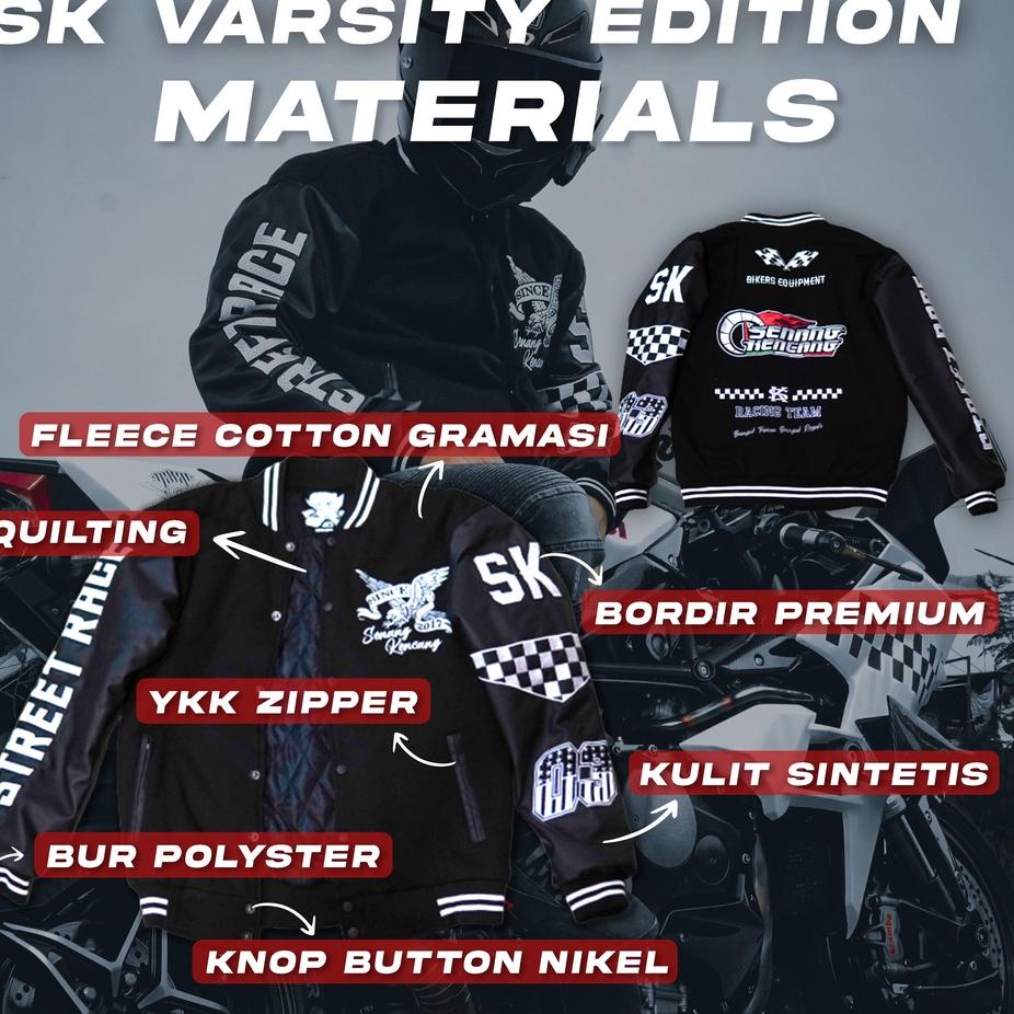 Best Product JAKET VARSITY SENANG KENCANG
