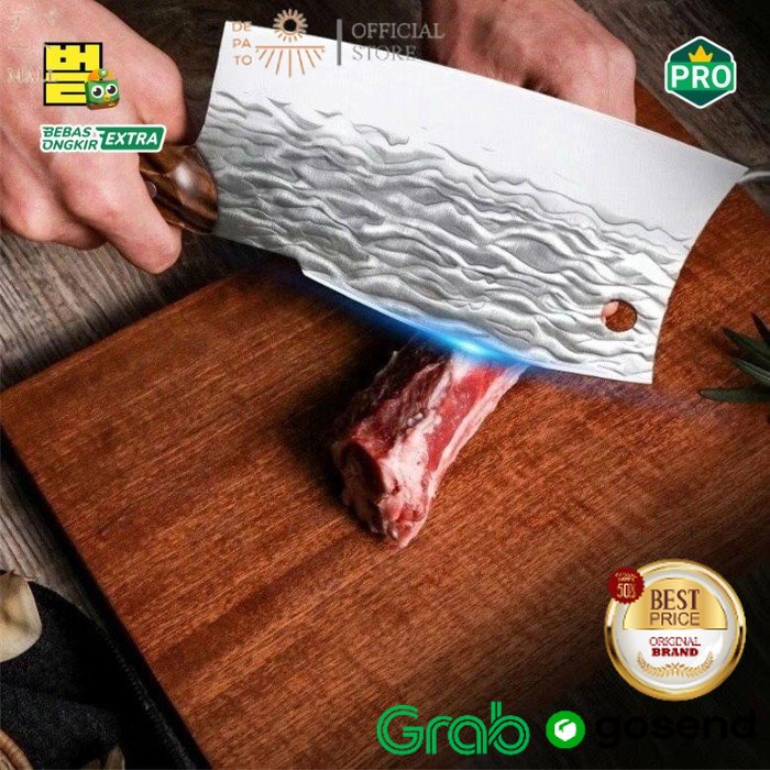 Pisau Baja Cor Monolitik / Pisau Baja Jepang Original DP