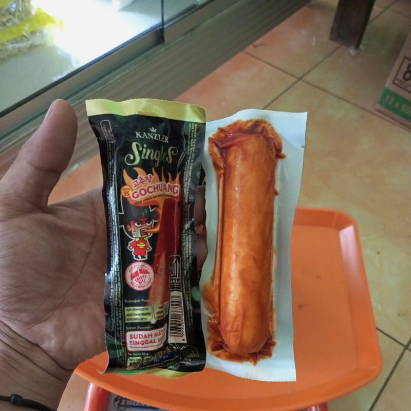 Sosis Kanzler Gochujang Original keju hot 65g