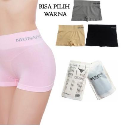 ➝ -MK04-Celana Pendek Wanita Boxer HotPants Munafie ⇾