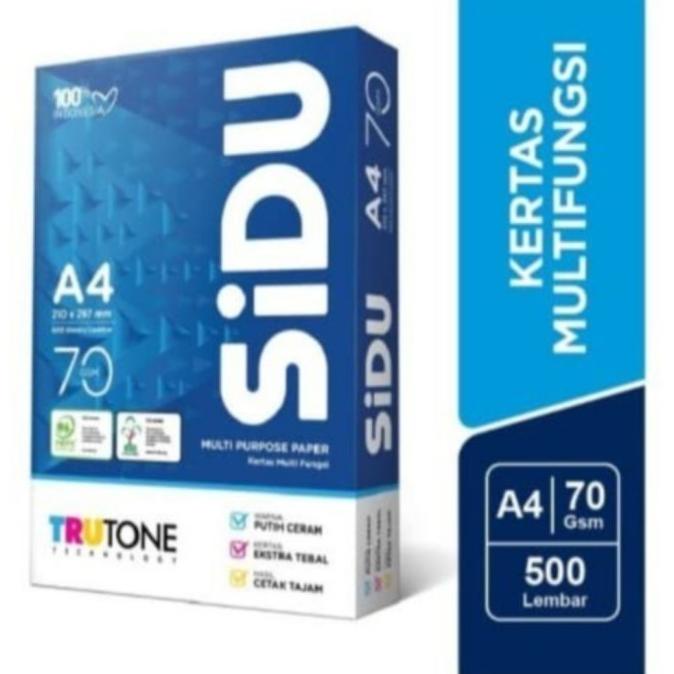 

kertas HVS ukuran A4 70 gsm sidu (sinar dunia) harga promo
