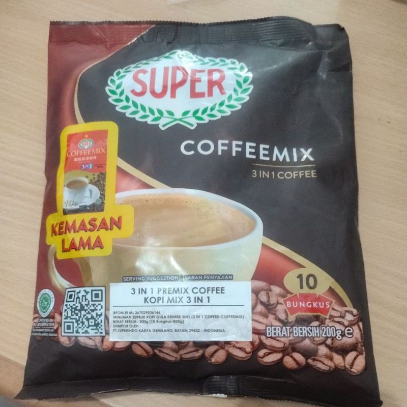 

Super Coffemix 3in1 isi 10 Sachet produk Malaysia