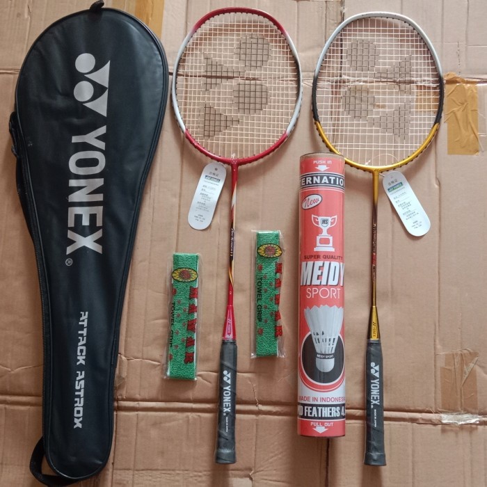 Raket Raket Badminton Paket Komplit Kuat Dan Ringan
