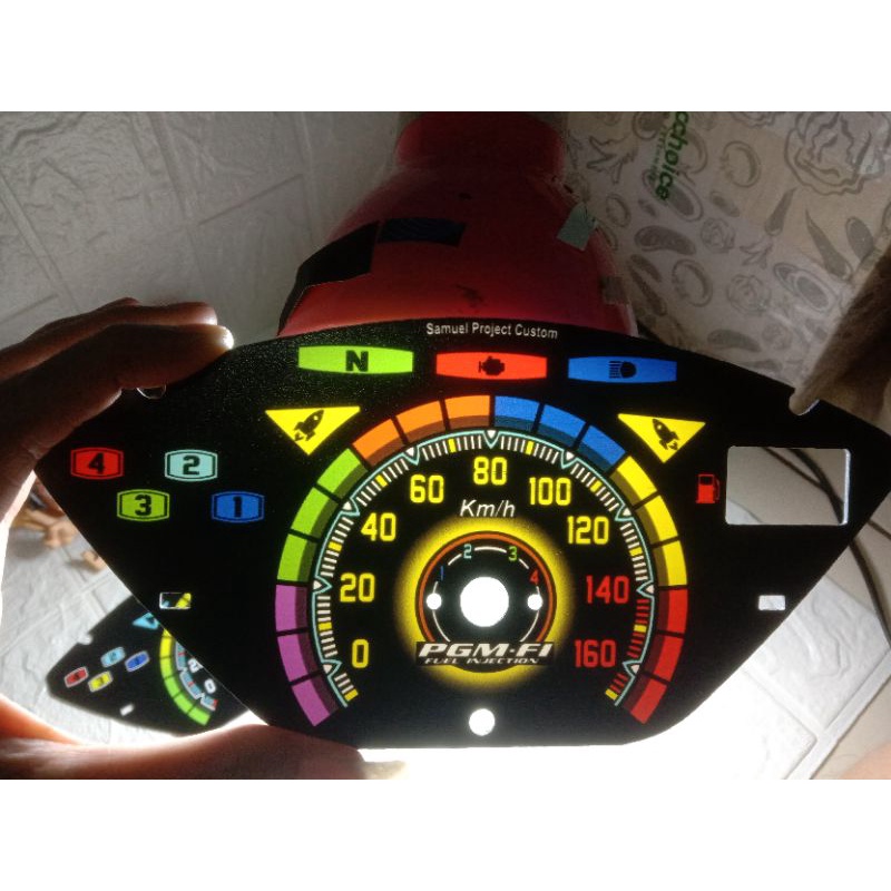 PAPAN SPEEDOMETER HONDA SUPRA X 125 Fi CUSTOM