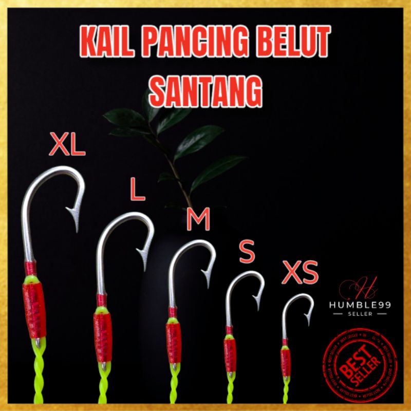 Jual Kail Pancing Belut Sawah Model Santang Urek Belut Santang Jenis Santang Bahan Baja Asli