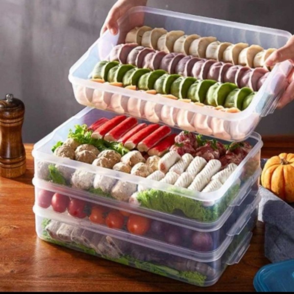 Jual wadah tempat taruh makanan tempat simpan makanan portable box kotak Murah