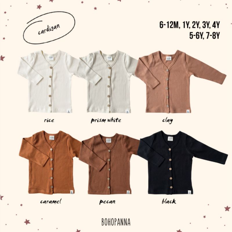 CILLABABY - BOHOPANNA | BOHOBABY CARDIGAN (Outer Anak)