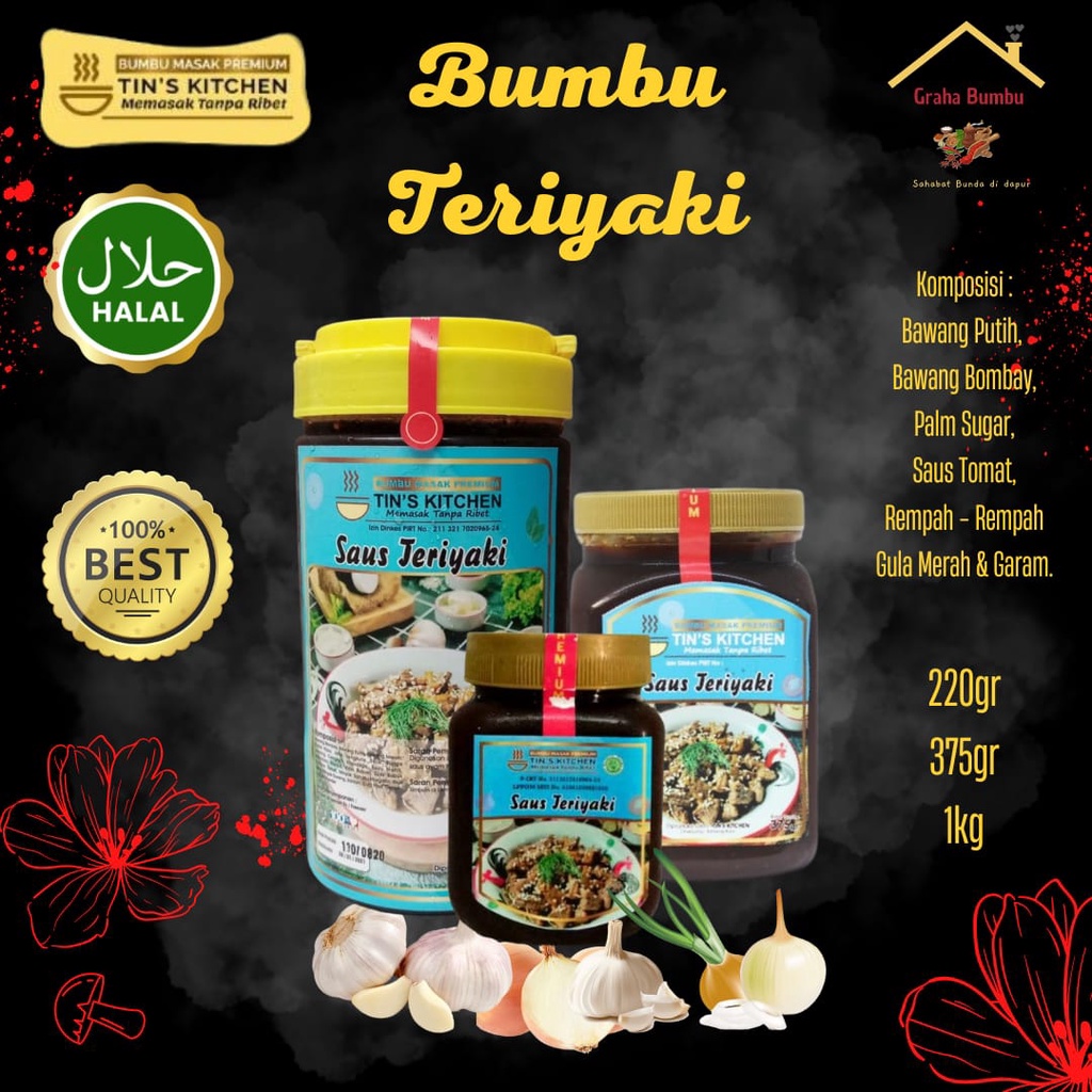 Bumbu Teriyaki Instan Tins Kitchen