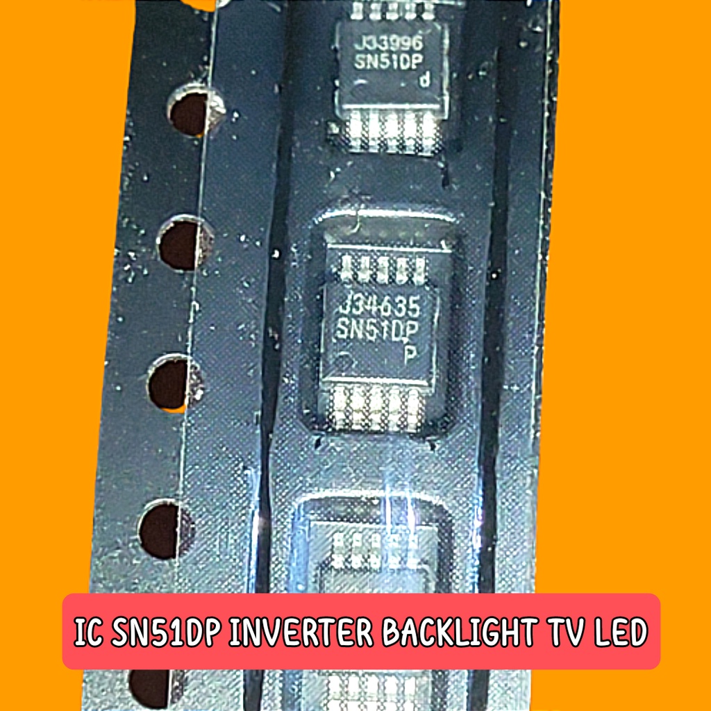 IC SN51DP 10 pin kaki (ic inverter backlight tv led)