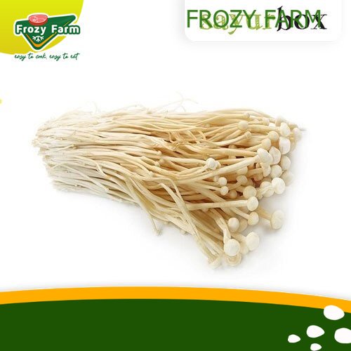 

Jamur Enoki Impor Impor 1 pack | Frozy Farm