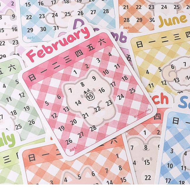 

0GF♥ Kalender Mini 2023 Kayu Motif Dodojam TLD76 TERBARU