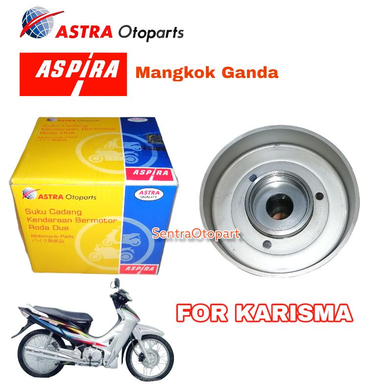 Mangkok mangkuk rumah kopling ganda karisma supra x 125 assy aspira